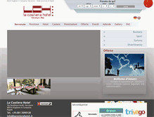 Tablet Screenshot of lacostierahotel.it